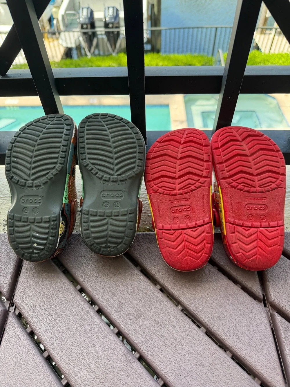 Pair of Disney Cars CROCS